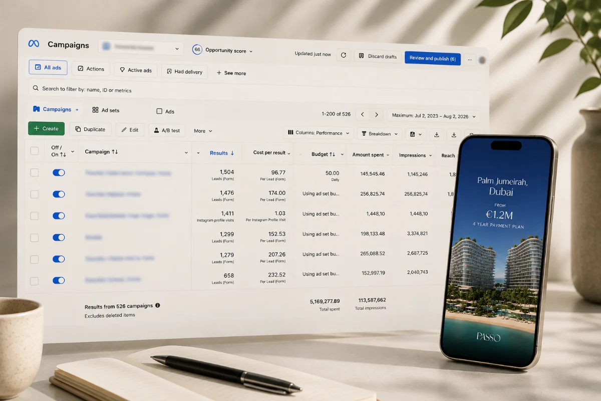 Meta campaigns at scale
